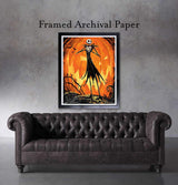Black Market Art Company Jack The King of Pumpkins Print - Black Market Art Company - Flyclothing LLC