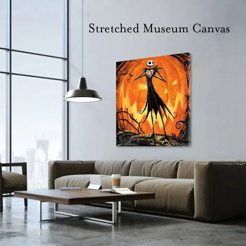 Black Market Art Company Jack The King of Pumpkins Print - Black Market Art Company - Flyclothing LLC