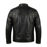 Rogue - Men's Ultra Leather Motorcycle Jacket - Unik Just for Bikers - Flyclothing LLC