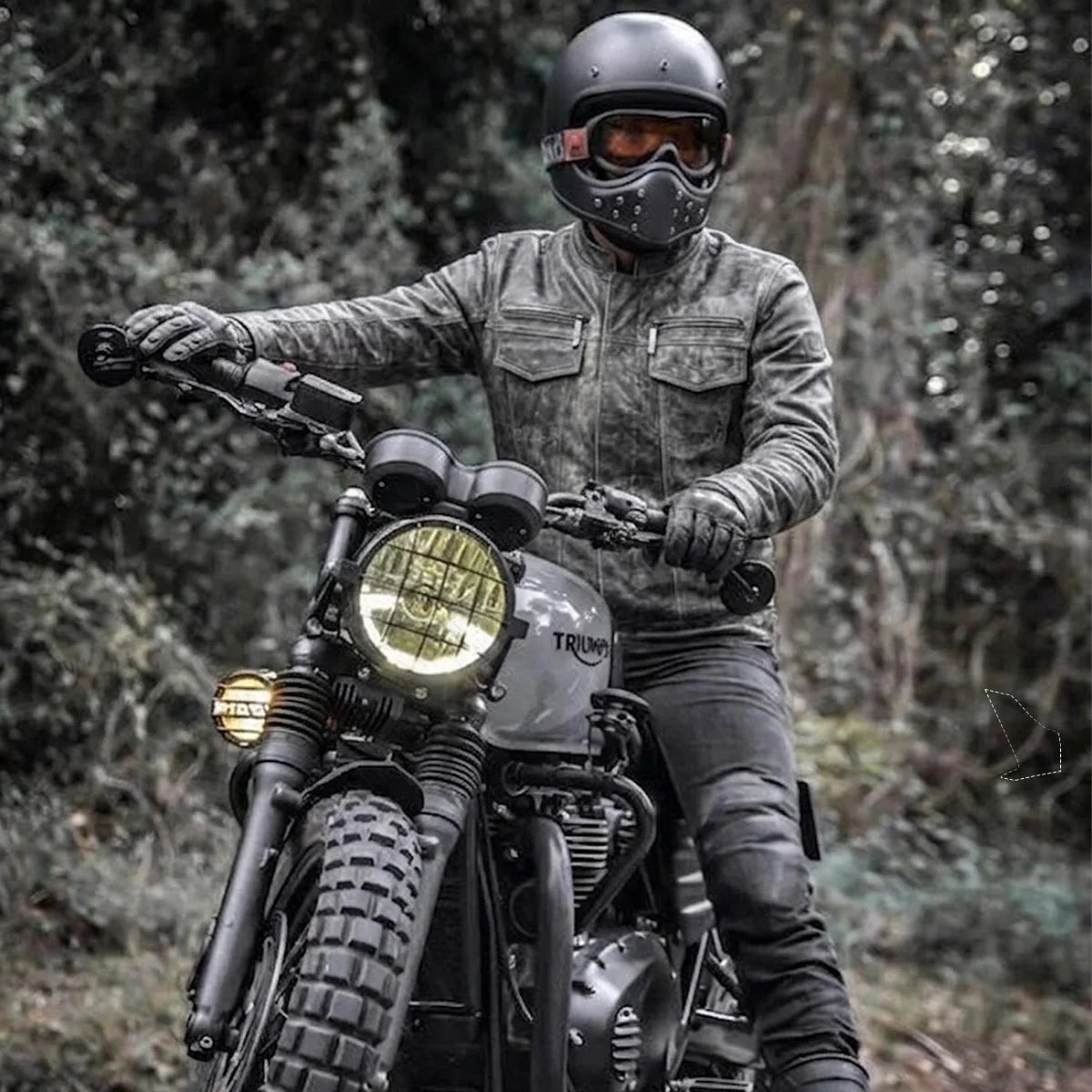 Sturgis - Men's Premium Leather Motorcycle Jacket - Unik Just for Bikers - Flyclothing LLC
