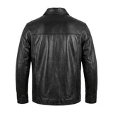 Edge - Premium Men's motorcycle Leather Jacket (Shirt Style) - Unik Just for Bikers - Flyclothing LLC