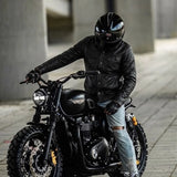 Edge - Premium Men's motorcycle Leather Jacket (Shirt Style) - Unik Just for Bikers - Flyclothing LLC