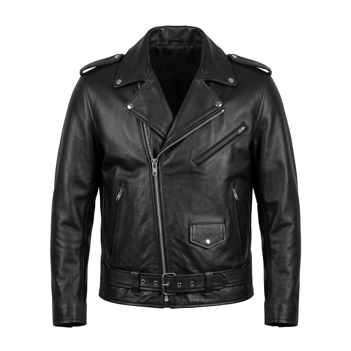 Brando - Men's Motorcycle Leather Jacket