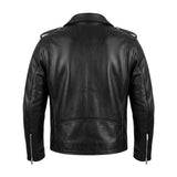 Brando - Men's Motorcycle Leather Jacket - Unik Just for Bikers - Flyclothing LLC