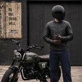 Grizzly - Men's Ultra Leather Motorcycle Jacket - Unik Just for Bikers - Flyclothing LLC
