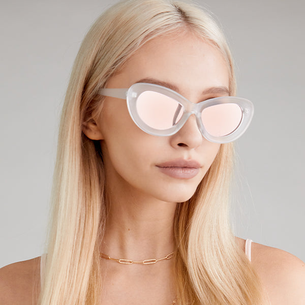 Jackie - Rose Gold Prescription - TopFoxx - Flyclothing LLC