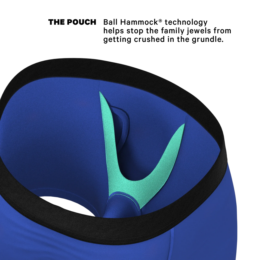 The Jackson | Blue Cowboy Shinesty x Diamond Cross Ranch Ball Hammock® Pouch Underwear With Fly - Shinesty - Flyclothing LLC