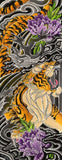 Black Market Art Company Japanese Tiger Print