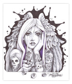 Black Market Art Company Jealousy Lies Betrayal Print