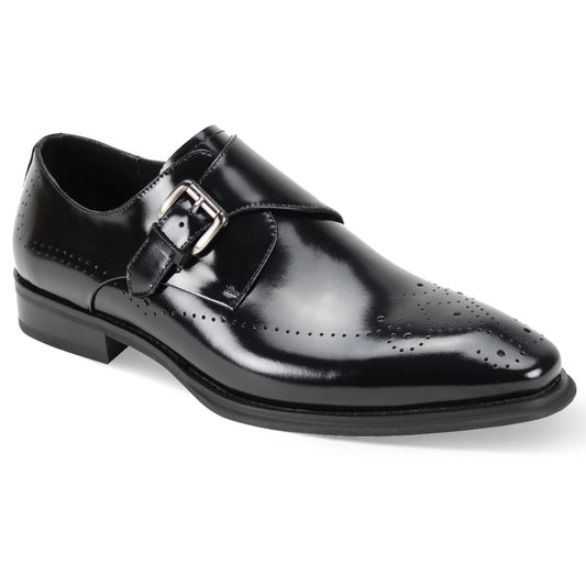 Giovanni Jeffery Black Mens Shoe