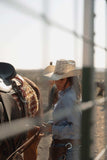 Women's Cowboygirl Blue Gingham Granddaddy Snap Shirt - Ely Cattleman