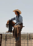 Women's Cowboygirl Blue Gingham Granddaddy Snap Shirt - Ely Cattleman - Flyclothing LLC