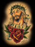 Black Market Art Company Jesus Print
