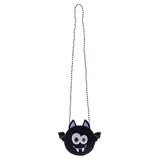Halloween Bat Beaded Mini Crossbody Bag - Madeline Love - Flyclothing LLC