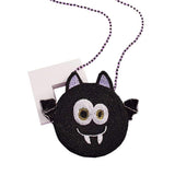 Halloween Bat Beaded Mini Crossbody Bag - Madeline Love - Flyclothing LLC