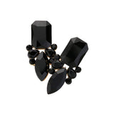 Square Marquise Stone Cluster Evening Earrings - Madeline Love - Flyclothing LLC