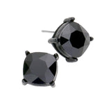 Square Stone Stud Earrings - Madeline Love - Flyclothing LLC