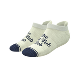 The Jet Set | Hot Tub Club Oatmeal Heel Hammock™ Ankle Socks