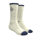 The Jet Set | Hot Tub Club Oatmeal Heel Hammock™ Crew Socks