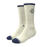 The Jet Set | Hot Tub Club Oatmeal Heel Hammock™ Crew Socks