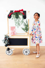 Jingle Saurus L/S Pocket Twirl Dress - Mila & Rose ® - Flyclothing LLC