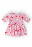 Jingle Bells 3/4 Sleeve Twirl Bodysuit - Mila & Rose ®