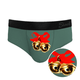 The Jingles | Christmas Bells Ball Hammock® Pouch Underwear Briefs - Shinesty - Flyclothing LLC