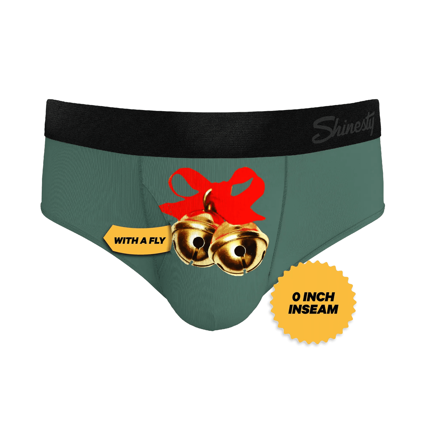 The Jingles | Christmas Bells Ball Hammock® Pouch Underwear Briefs - Shinesty - Flyclothing LLC