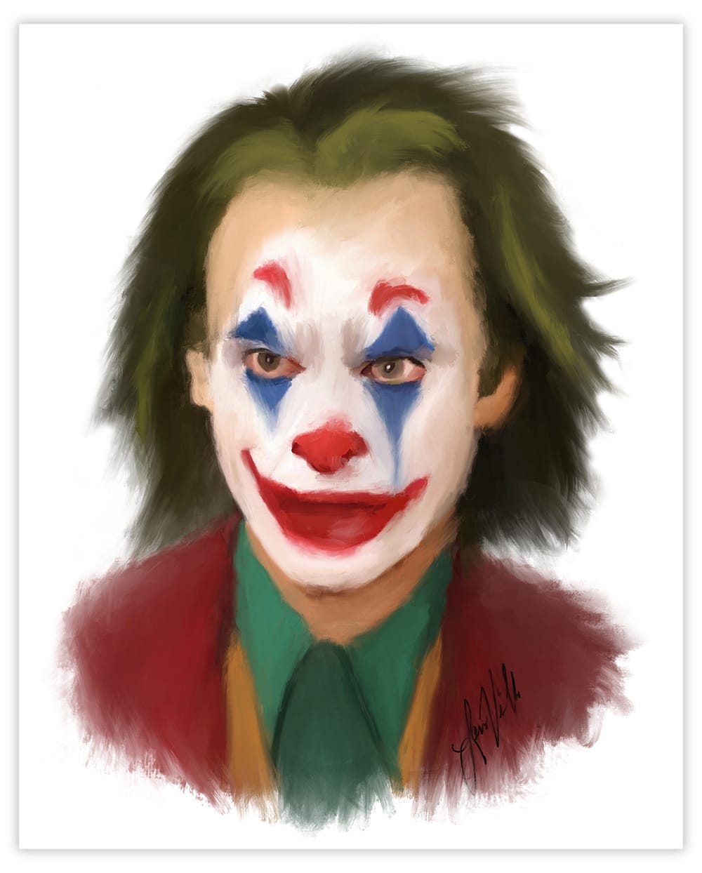 Black Market Art Company Joker Fun Rad Print