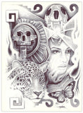 Black Market Art Company Journey to Mictlan Print