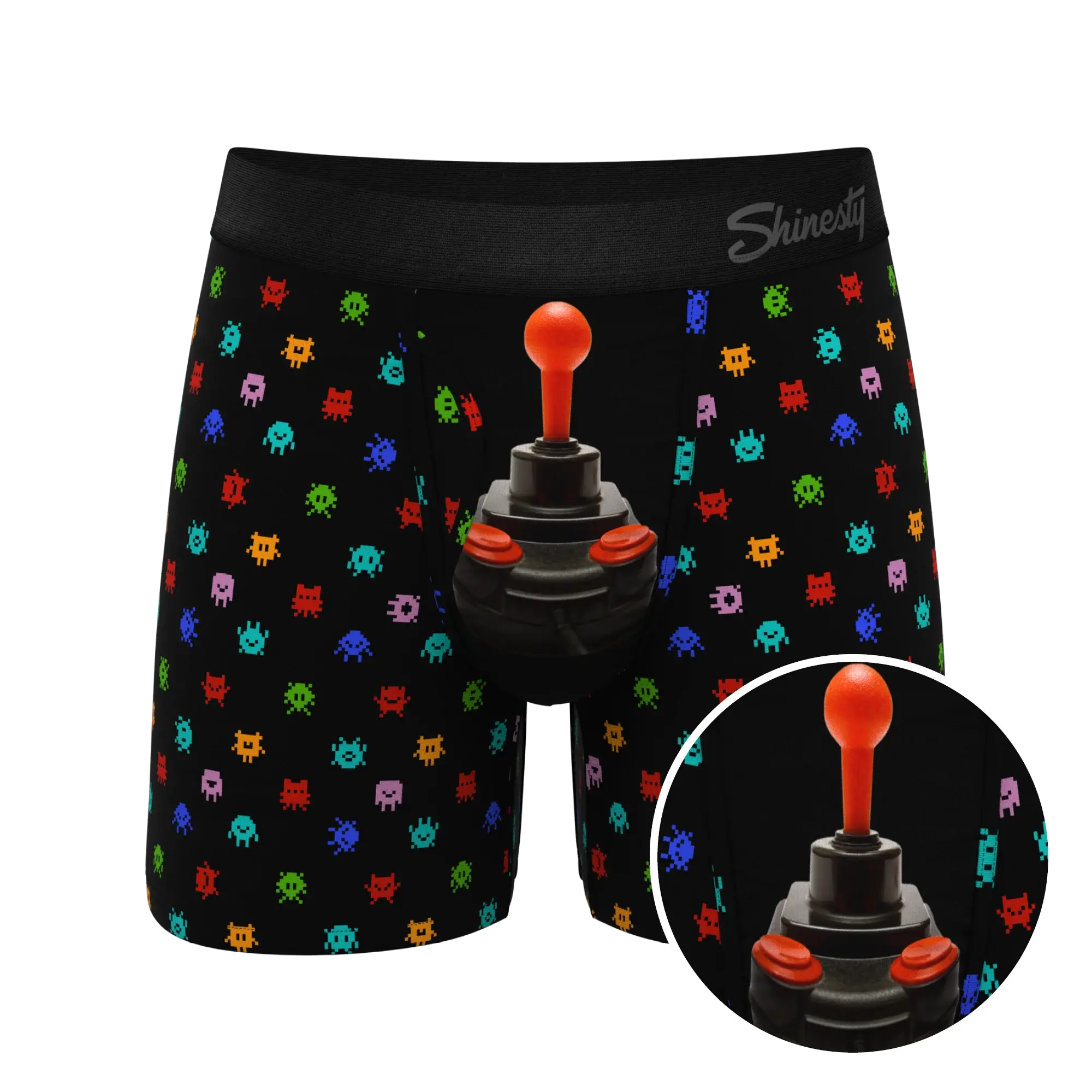The Joystick | Video Game Ball Hammock® Pouch Underwear With Fly - Shinesty - Flyclothing LLC