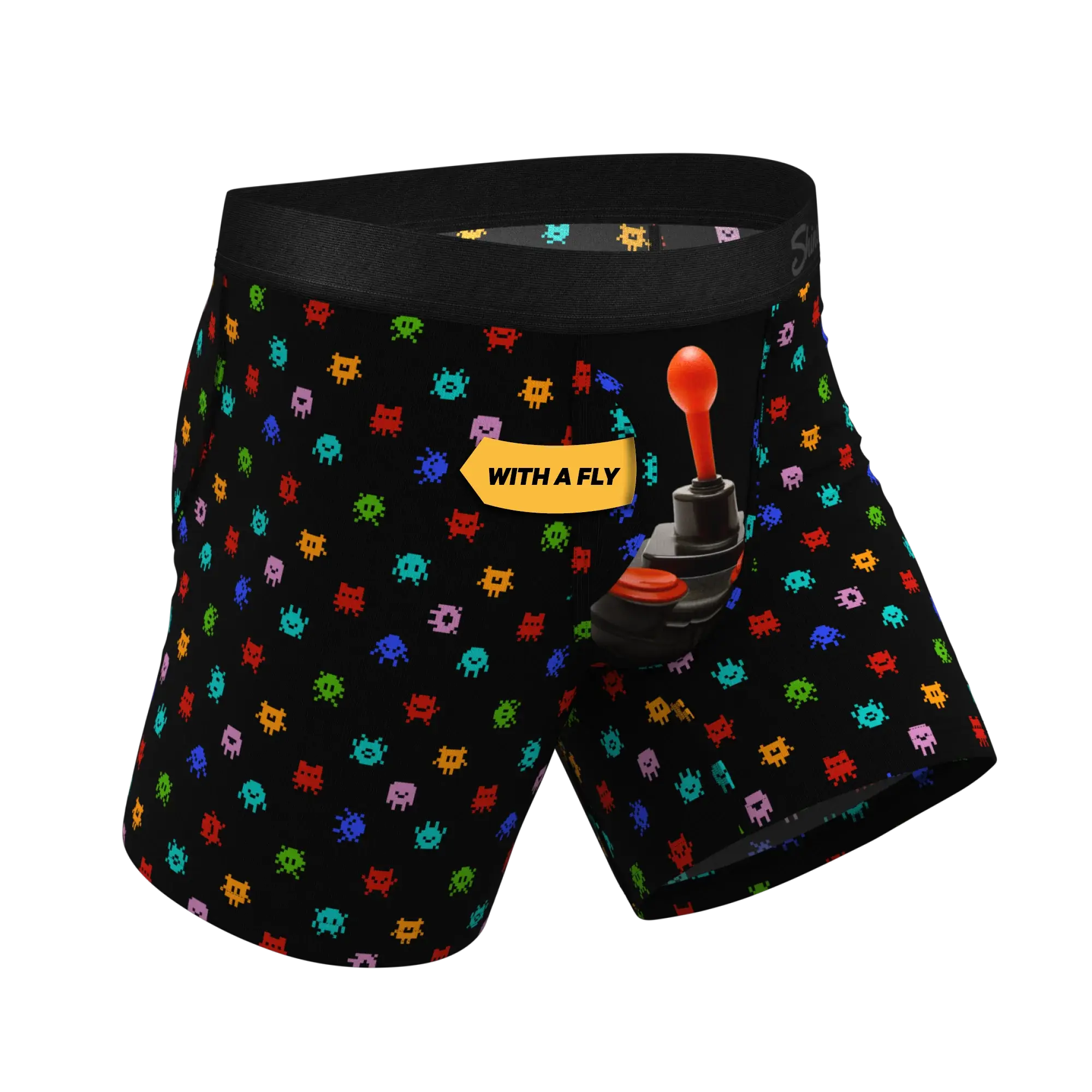 The Joystick | Video Game Ball Hammock® Pouch Underwear With Fly - Shinesty - Flyclothing LLC