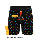 The Joystick | Video Game Long Leg Ball Hammock® Pouch Underwear With Fly - Shinesty - Flyclothing LLC