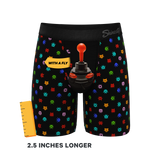 The Joystick | Video Game Long Leg Ball Hammock® Pouch Underwear With Fly - Shinesty - Flyclothing LLC