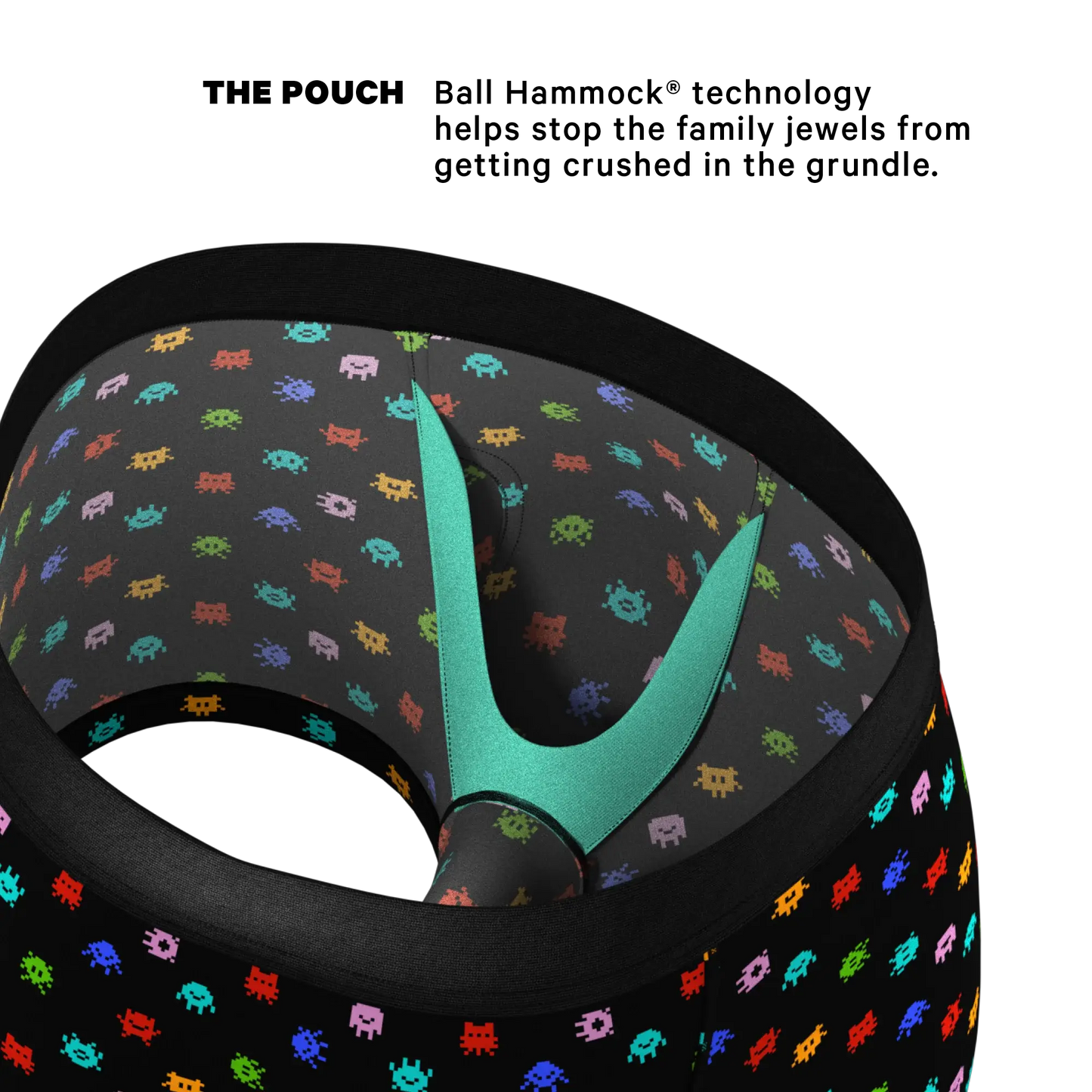 The Joystick | Video Game Ball Hammock® Pouch Trunks Underwear - Shinesty - Flyclothing LLC