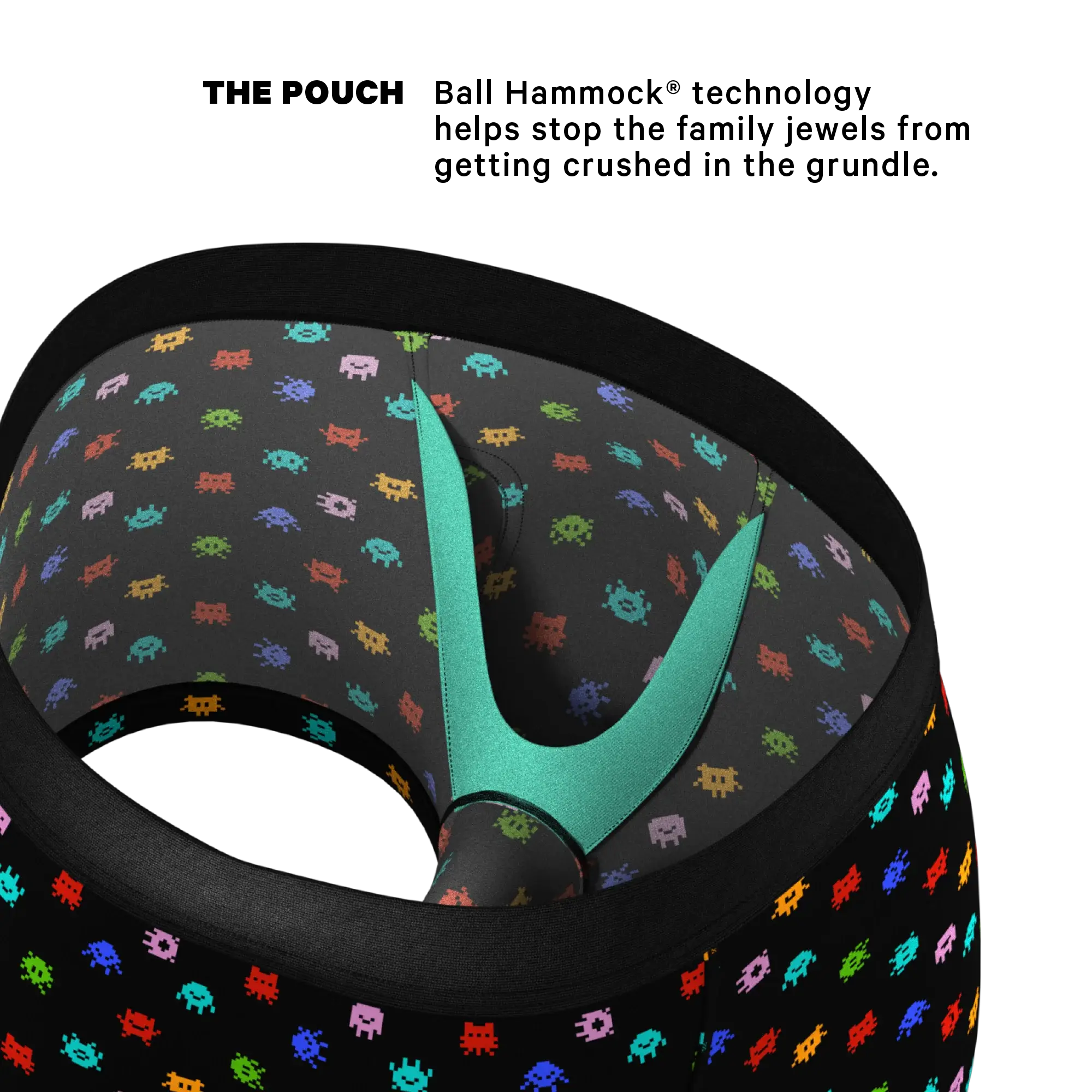 The Joystick | Video Game Ball Hammock® Pouch Trunks Underwear - Shinesty - Flyclothing LLC