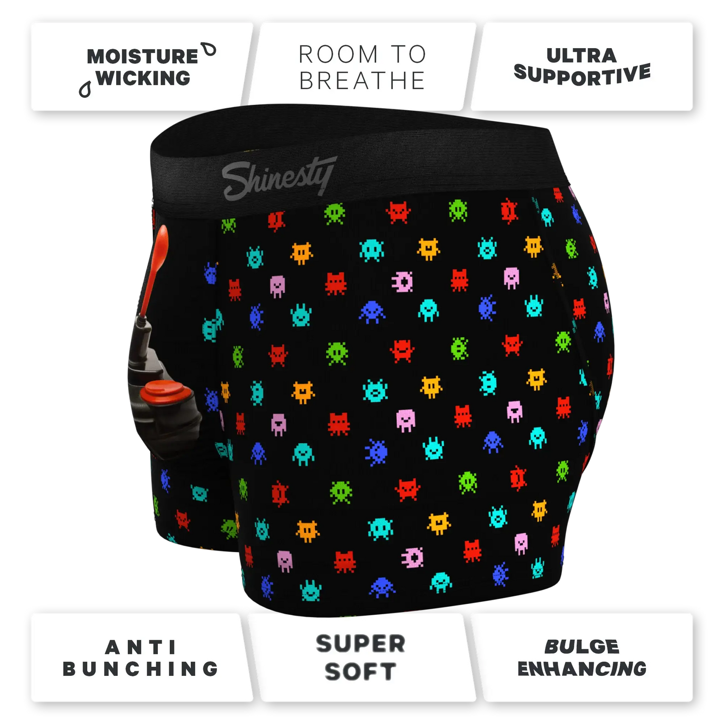 The Joystick | Video Game Ball Hammock® Pouch Trunks Underwear - Shinesty - Flyclothing LLC