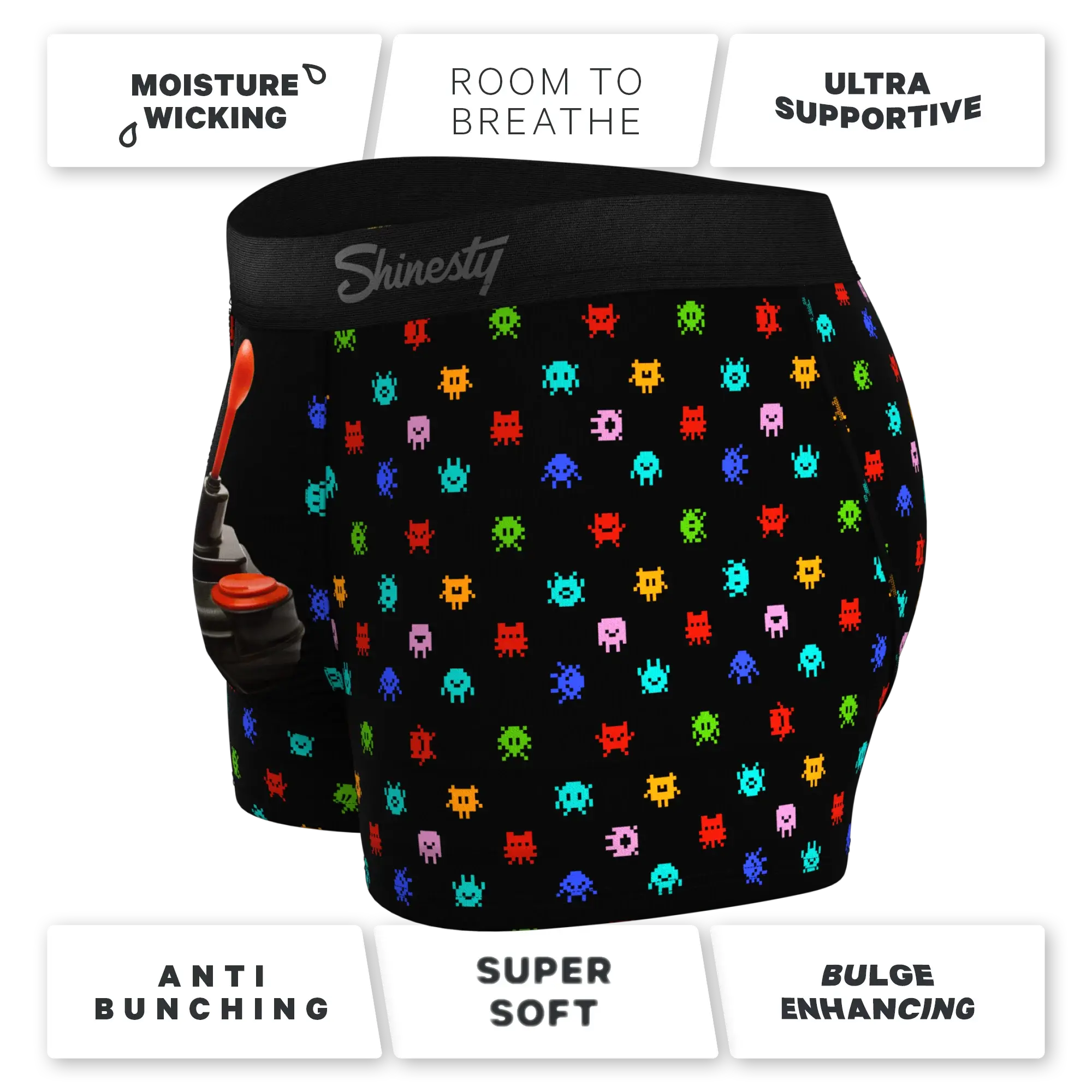 The Joystick | Video Game Ball Hammock® Pouch Trunks Underwear - Shinesty - Flyclothing LLC