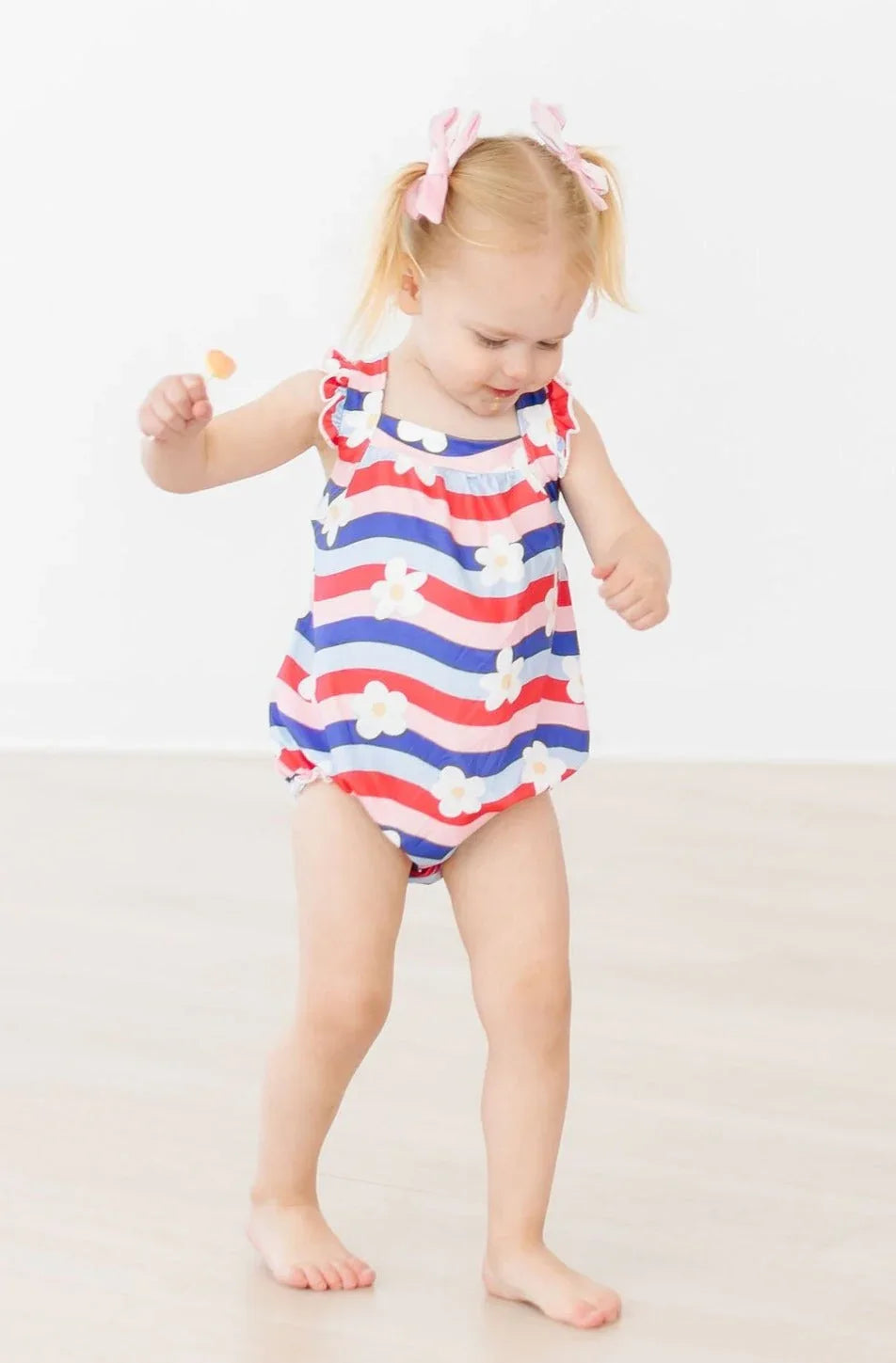 July Vibes Ruffle Cross Back Romper - Mila & Rose ® - Flyclothing LLC