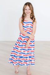 SALE July Vibes Ruffle Maxi Dress - Mila & Rose ® - Flyclothing LLC