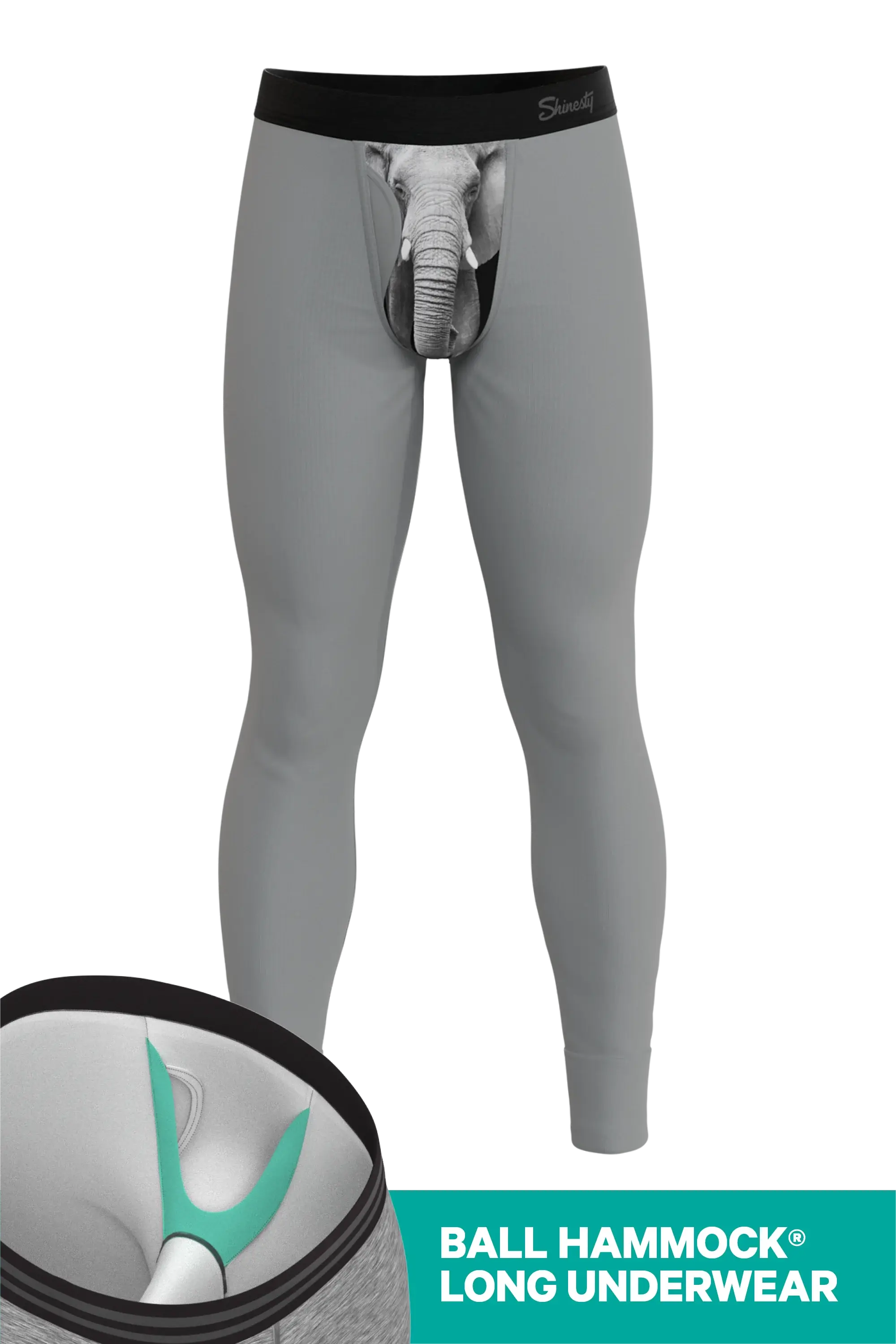 The Junk In The Trunk | Elephant Ball Hammock® Long Johns - Shinesty - Flyclothing LLC