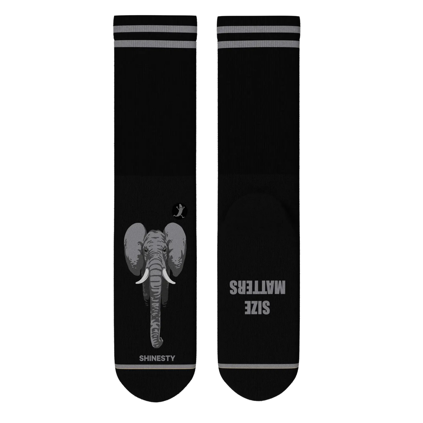 The Junk In The Trunk | Elephant Heel Hammock™ Crew Socks - Shinesty - Flyclothing LLC