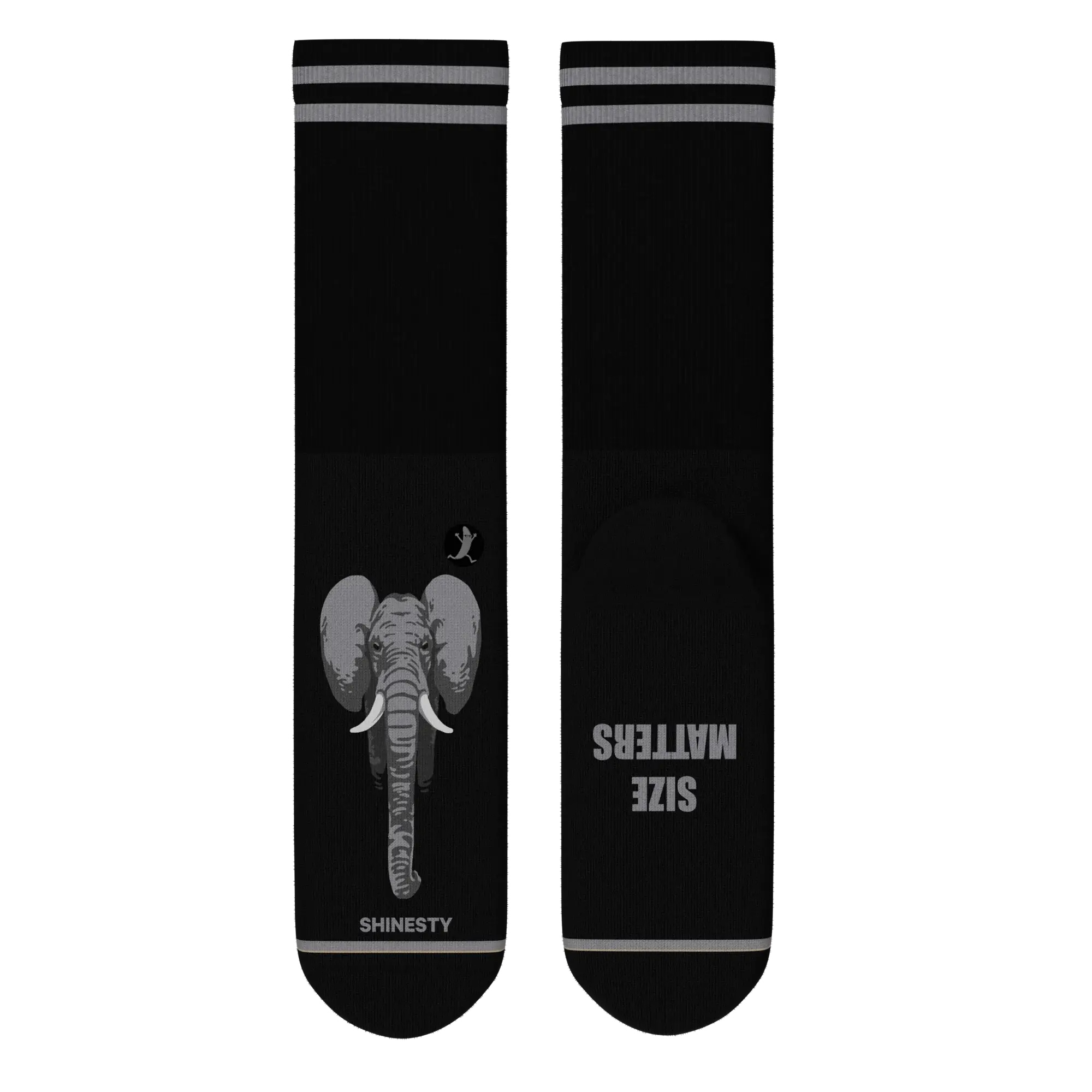 The Junk In The Trunk | Elephant Heel Hammock™ Crew Socks - Shinesty - Flyclothing LLC