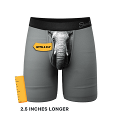 The Junk In The Trunk | Elephant Long Leg Ball Hammock® Pouch Boxers With Fly - Shinesty