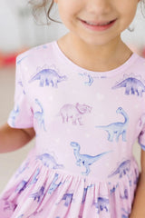 Jurassic Joy S/S Pocket Twirl Dress - Mila & Rose ® - Flyclothing LLC