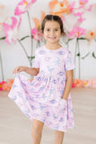 Jurassic Joy S/S Pocket Twirl Dress - Mila & Rose ® - Flyclothing LLC