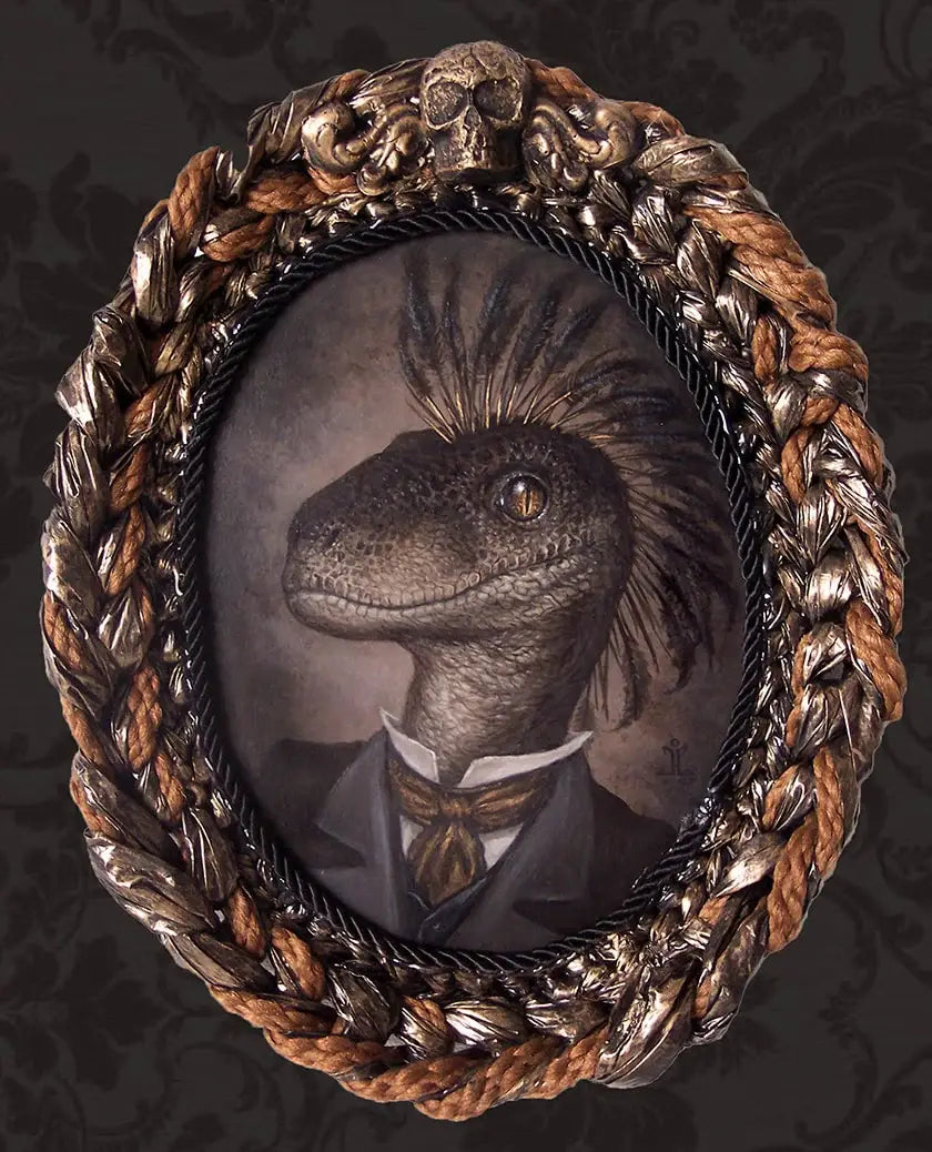 Black Market Art Company Jurassic Punk Print - Black Market Art Company - Flyclothing LLC