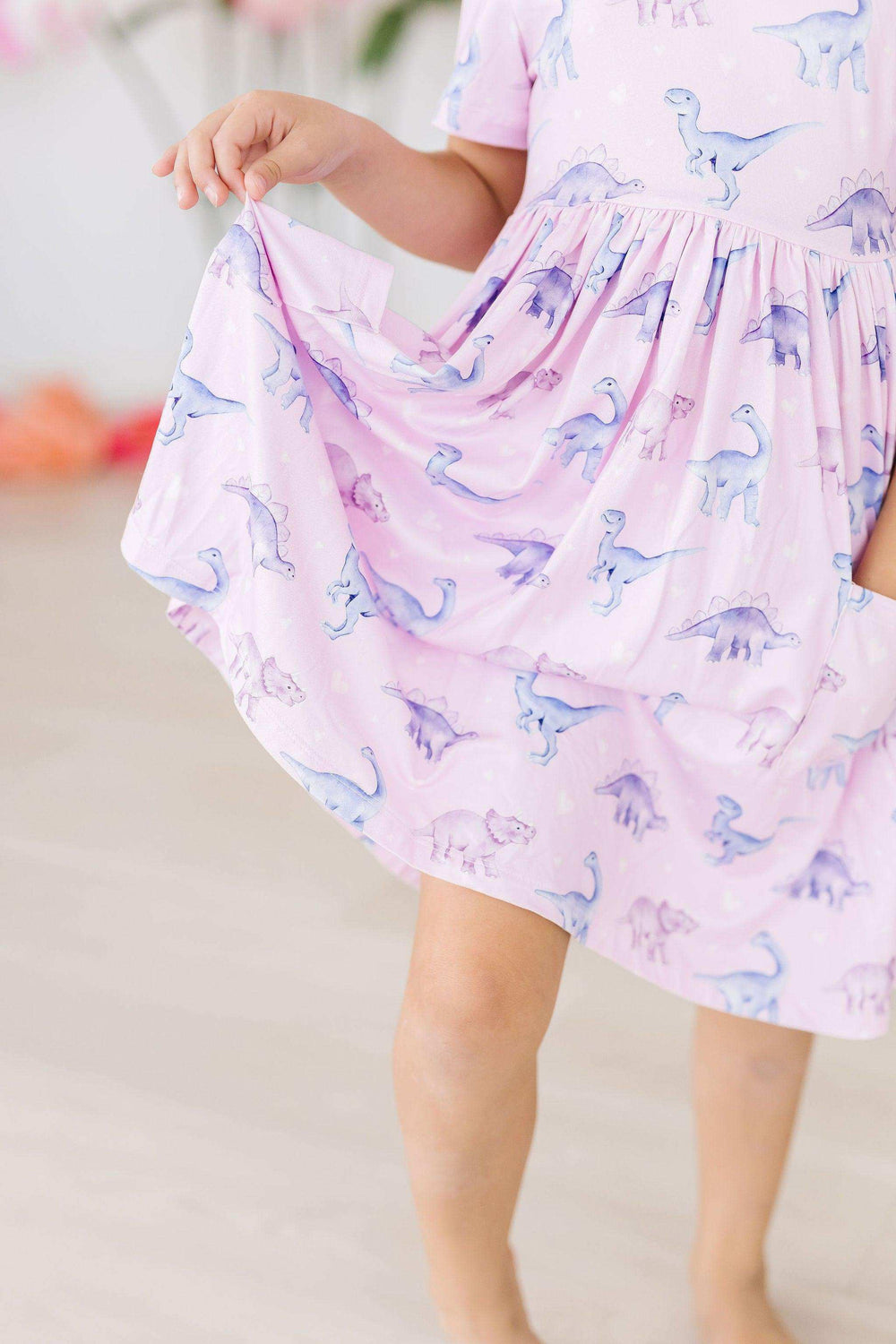 Jurassic Joy S/S Pocket Twirl Dress - Mila & Rose ® - Flyclothing LLC