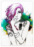 Black Market Art Company Justine Marie Print