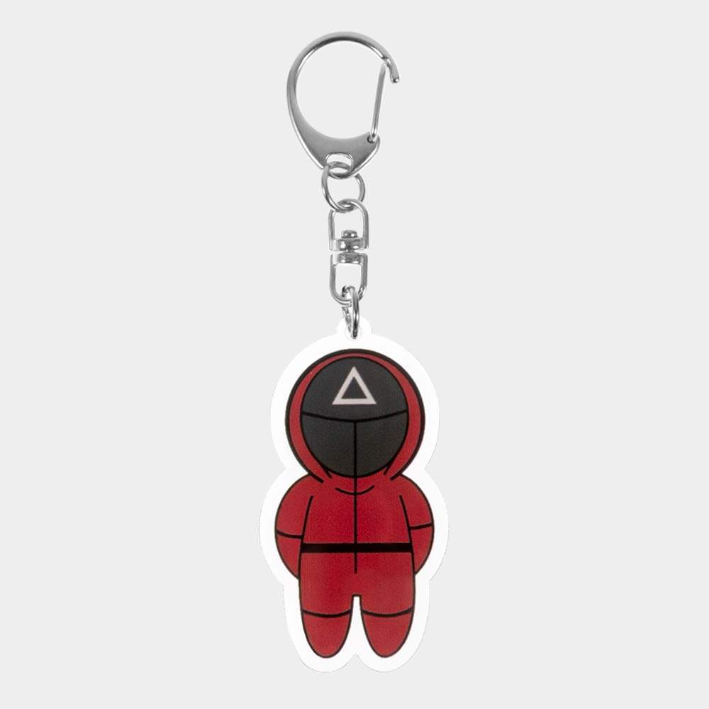 Squid Game Triangle Keychain - Madeline Love - Flyclothing LLC